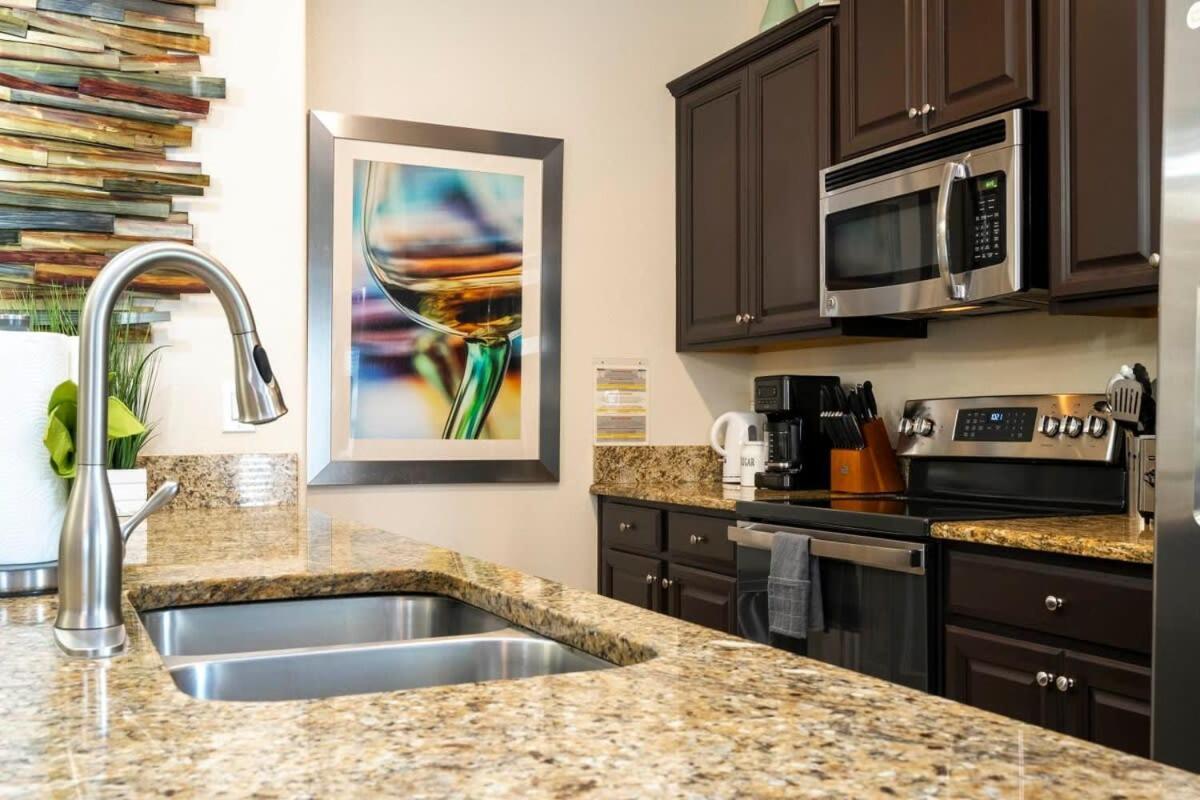 Five Bedrooms Townhome With Pool 4849 キシミー エクステリア 写真