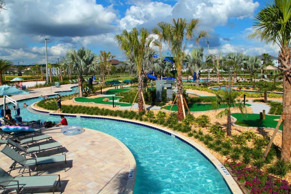 Five Bedrooms Townhome With Pool 4849 キシミー エクステリア 写真